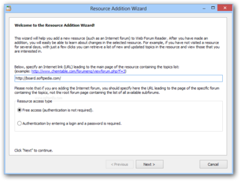 Web Forum Reader Lite screenshot 2