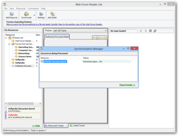 Web Forum Reader Lite screenshot 7
