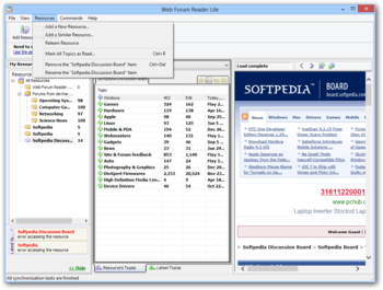 Web Forum Reader Lite screenshot 9