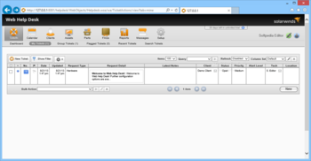 Web Help Desk screenshot