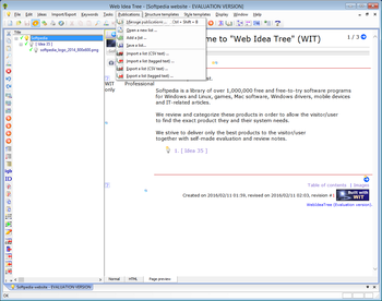 Web Idea Tree screenshot 8
