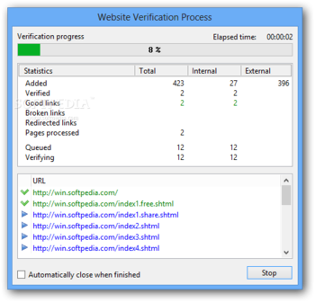 Web Link Validator screenshot 6