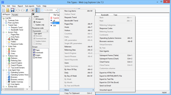 Web Log Explorer Lite screenshot 2