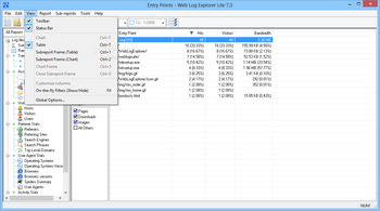 Web Log Explorer Lite screenshot 3