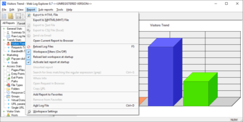 Web Log Explorer Professional screenshot 4