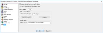 Web Log Explorer Standard screenshot 19