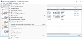 Web Log Explorer Standard screenshot 5