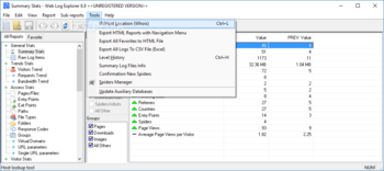 Web Log Explorer Standard screenshot 7