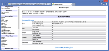Web Log Suite Enterprise Edition screenshot 5