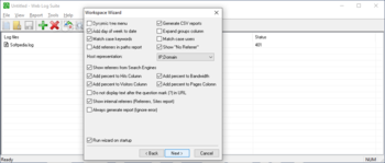 Web Log Suite Professional Edition screenshot 9