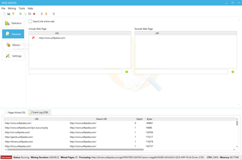 WEB MINER screenshot 2