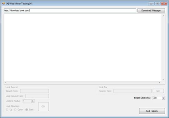 Web Mining Utilities screenshot