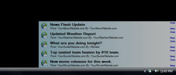 Web Notifier screenshot