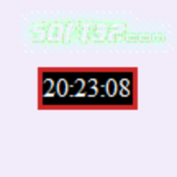 Web Page Clock screenshot 2