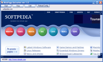 Web Page Refresher and Monitor screenshot 3