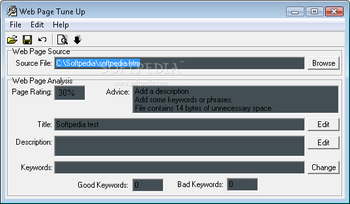Web Page Tune Up screenshot