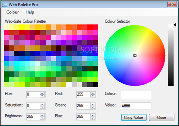 Web Palette Pro screenshot