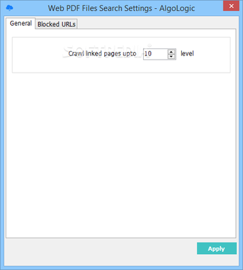 Web PDF Files Email Extractor screenshot 2