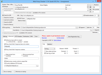 Web Proxy Checker Pro screenshot 2