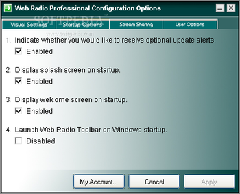Web Radio Professional screenshot 4