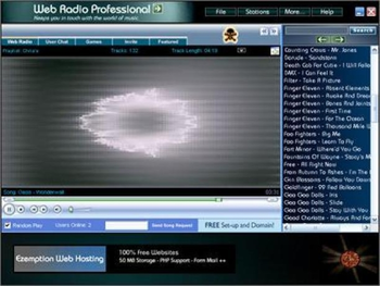 Web Radio Professional screenshot