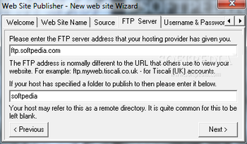 Web Site Publisher screenshot 5