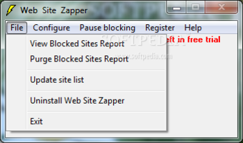 Web Site Zapper screenshot 2