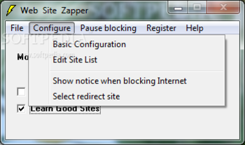 Web Site Zapper screenshot 3