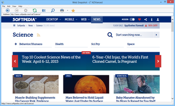 Web Snapshot screenshot