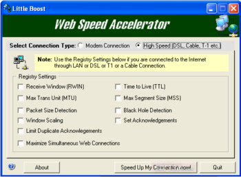 Web Speed Accelerator screenshot 2