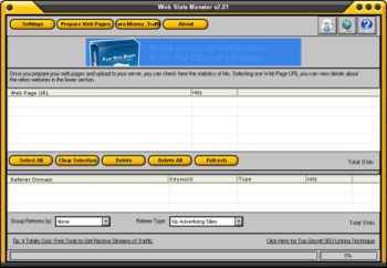 Web Stats Monster screenshot