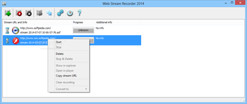 Web Stream Recorder screenshot 2