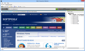 Web Transaction Watcher screenshot