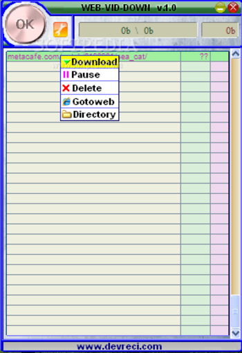Web-Vid-Down screenshot