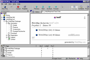 Web2Map screenshot 2