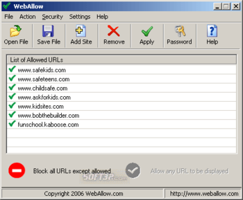WebAllow screenshot 3