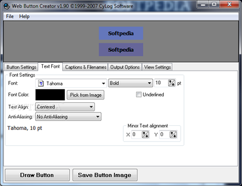 WebBtnCreator screenshot 2