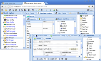 WebBuilder screenshot