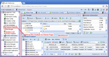 WebBuilder screenshot 2