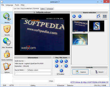 Webcam 7 Pro screenshot