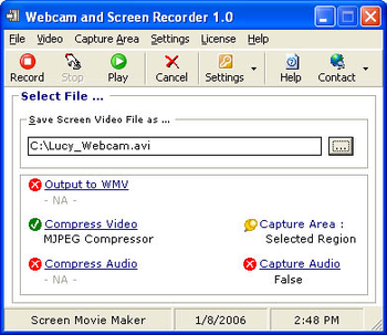 Webcam and Screen Recorder 7 screenshot 2