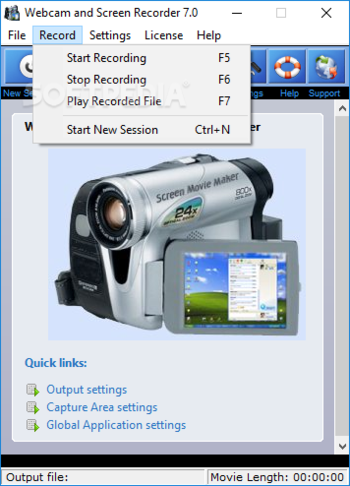 Webcam and Screen Recorder screenshot 2