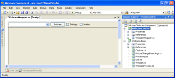 Webcam Component screenshot