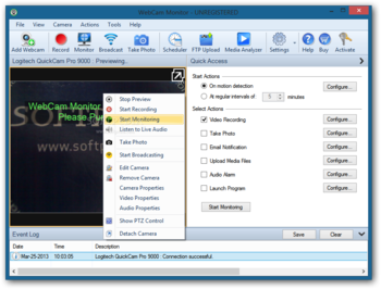 WebCam Monitor screenshot 2