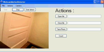 Webcam Motion Detector screenshot 2