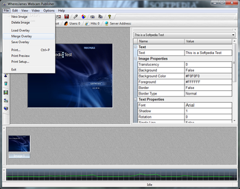 Webcam Publisher screenshot 2