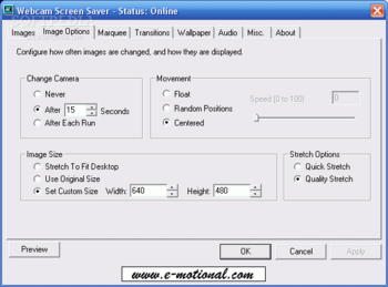 Webcam Screensaver screenshot 2