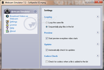 Webcam Simulator screenshot 2