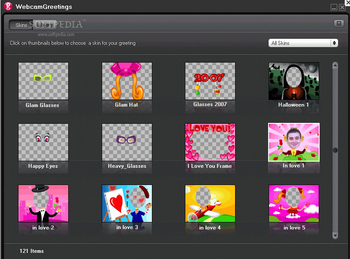 WebcamGreetings Studio screenshot