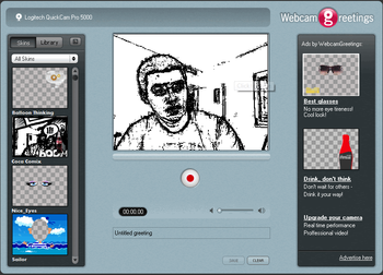 WebcamGreetings Studio screenshot 2